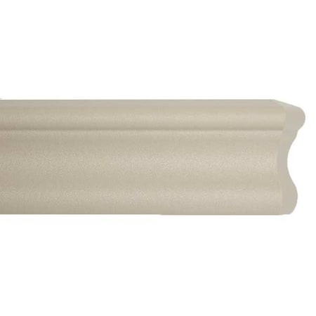 Accent Rail, Oyster Gray, PETG, 9 1/2 ft L MPN:FR251929N