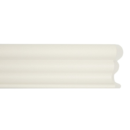Accent Rail, Mission White, PETG, 9.5 ft L MPN:FR252933N
