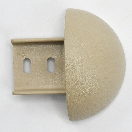 End Cap, PETG, Beige, 1 1/32 in L, 2 in H MPN:FR270SCAP103N