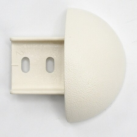 End Cap, PETG, Parchment, 1 1/32 in L MPN:FR270SCAP253N