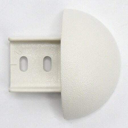 End Cap, PETG, Mission White, 1 1/32 in L MPN:FR270SCAP933N