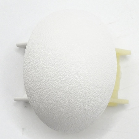 Corner, PETG, White, 1 1/32 in L, 2 in H MPN:FR270SOS949N