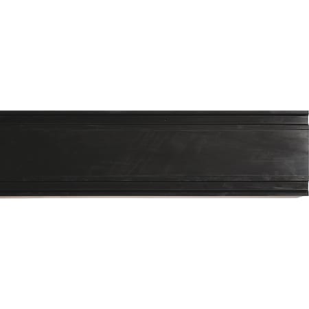 Wall Guard, Black, Rubber, 9 27/32 ft L MPN:HB200W30