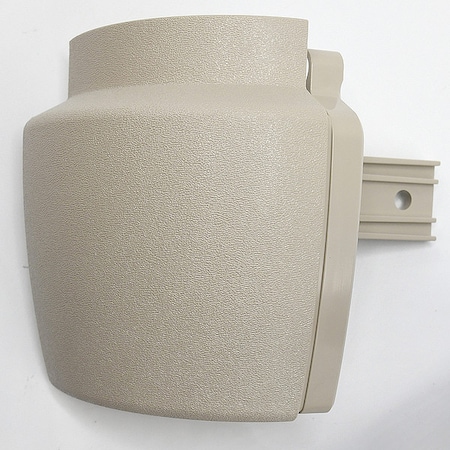 Handrail Return, Left, Oyster Gray, PETG MPN:HRB20CAPL929N