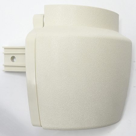 Handrail Return, Right, Eggshell, PETG MPN:HRB20CAPR100N
