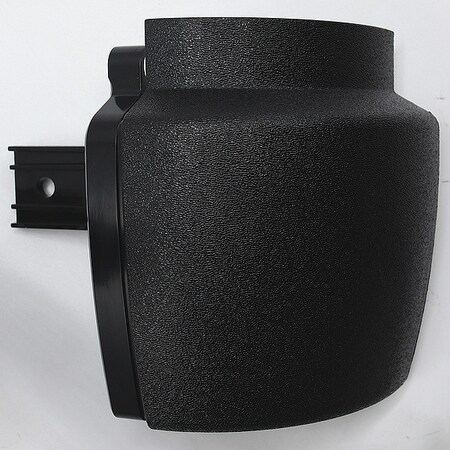 Handrail Return, Right, Black, PETG MPN:HRB20CAPR108N