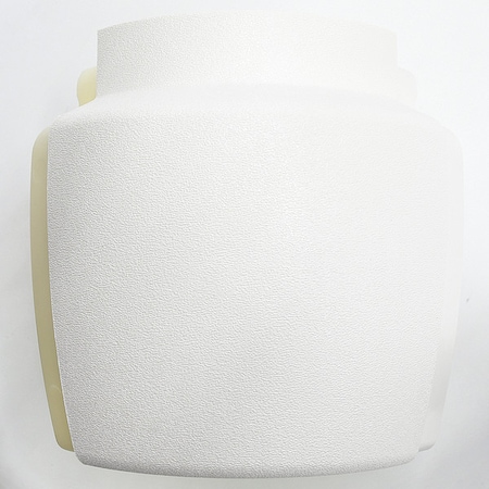 Handrail Corner, White, PETG, 5 5/8 in H MPN:HRB20OS949N