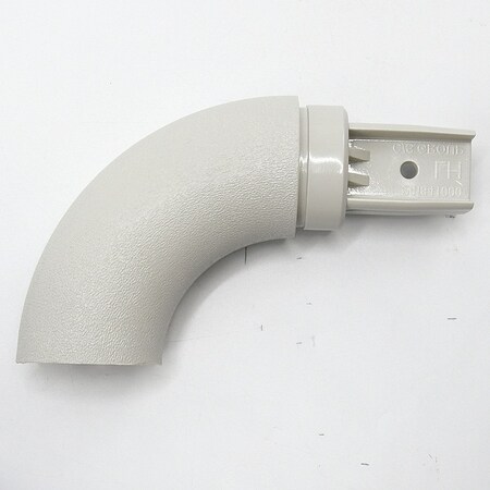 Handrail Return, Left, Driftwood, PETG MPN:HRO6CAPL262N