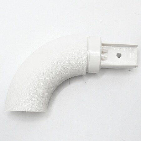 Handrail Return, Left, White, PETG MPN:HRO6CAPL949N