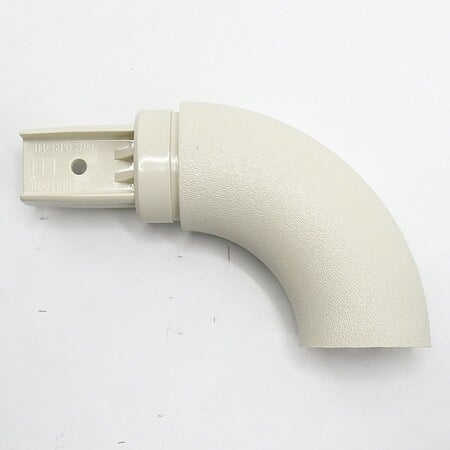 Handrail Return, Right, Eggshell, PETG MPN:HRO6CAPR100N