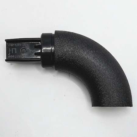 Handrail Return, Right, Black, PETG MPN:HRO6CAPR108N