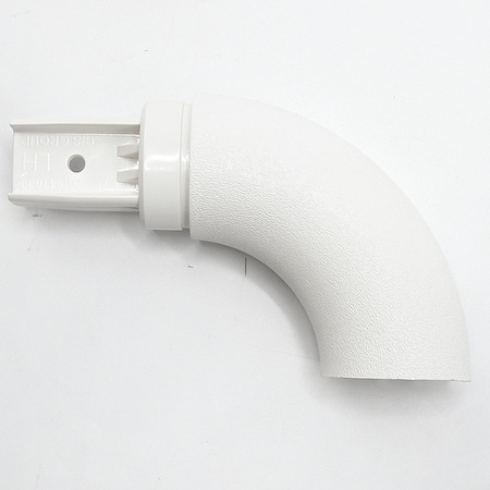 Handrail Return, Right, White, PETG MPN:HRO6CAPR949N