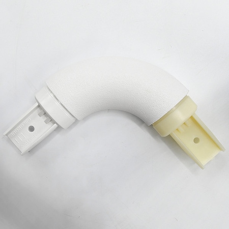 Handrail Corner, White, PETG, 1 1/2 in H MPN:HRO6IS949N