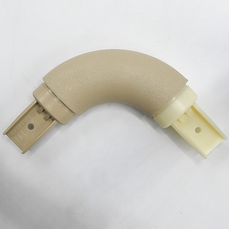 Handrail Corner, Beige, PETG, 1 1/2 in H MPN:HRO6OS103N