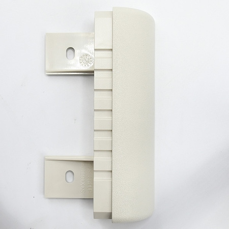 End Cap, PETG, Eggshell, 1 1/4 in L, 6 in H MPN:SCR48MCAP100N
