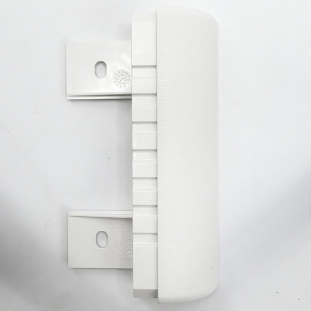 End Cap, PETG, White, 1 1/4 in L, 6 in H MPN:SCR48MCAP949N