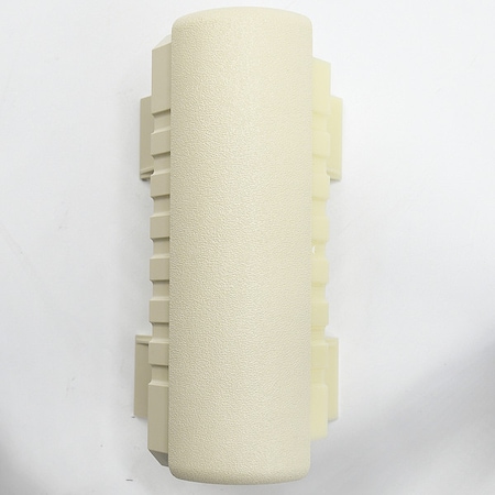 Corner, PETG, Almond, 1 1/4 in L, 6 in H MPN:SCR48OS920N