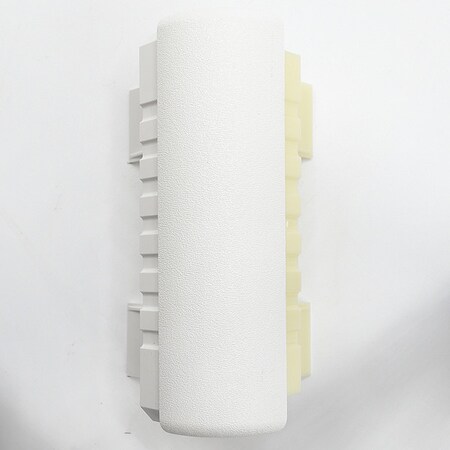 Corner, PETG, White, 1 1/4 in L, 6 in H MPN:SCR48OS949N