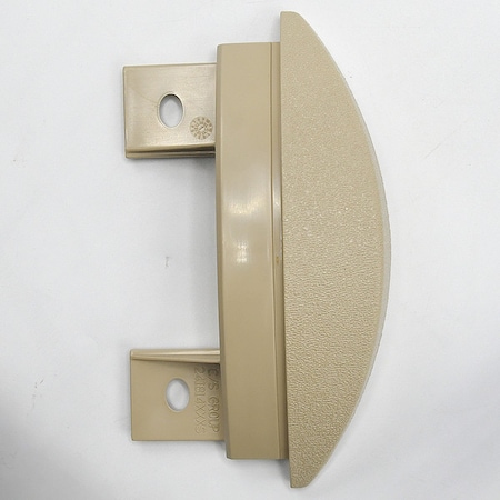End Cap, PETG, Beige, 1 1/16 in L, 5 in H MPN:SCR50MCAP103N