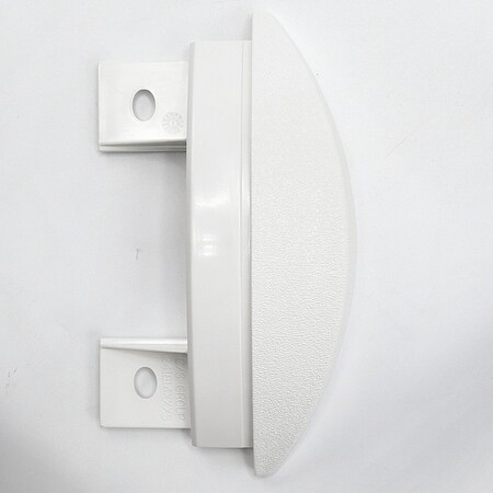 End Cap, PETG, White, 1 1/16 in L, 5 in H MPN:SCR50MCAP949N