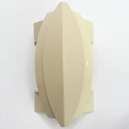 Corner, PETG, Beige, 1 1/16 in L, 5 in H MPN:SCR50MOS103N