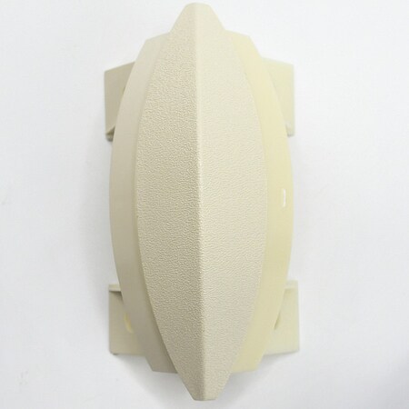 Corner, PETG, Almond, 1 1/16 in L, 5 in H MPN:SCR50MOS920N