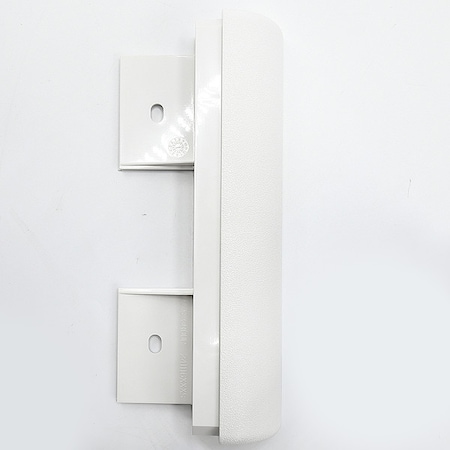 End Cap, PETG, White, 1 1/4 in L, 8 in H MPN:SCR64MCAP949N