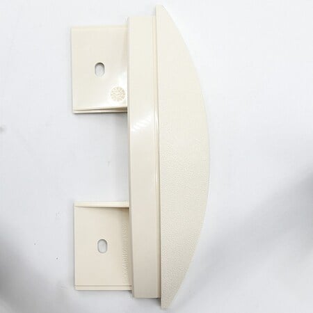 End Cap, PETG, Parchment, 1 3/8 in L, 8 in H MPN:SCR80MCAP253N