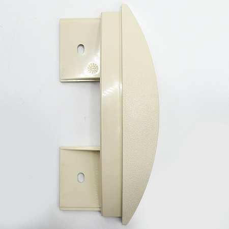 End Cap, PETG, Almond, 8 in H, 1 3/8 in L MPN:SCR80MCAP920N