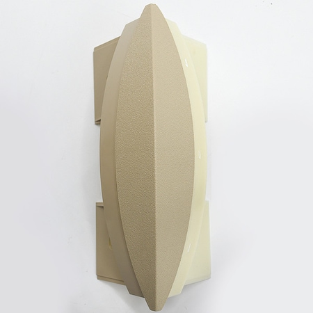 Corner, PETG, Beige, 1 3/8 in L, 8 in H MPN:SCR80MOS103N