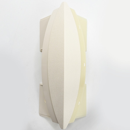 Corner, PETG, Parchment, 1 3/8 in L, 8 in H MPN:SCR80MOS253N