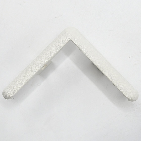 End Cap, Mission White, PETG, 3 in Leg W MPN:SM20CAP933N