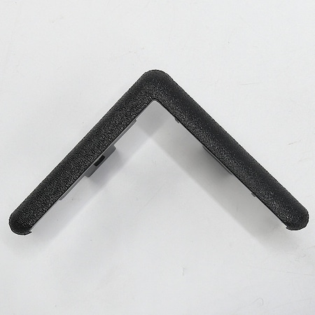 End Cap, Black, PETG, 3 in Leg W MPN:SM20MCAP108N