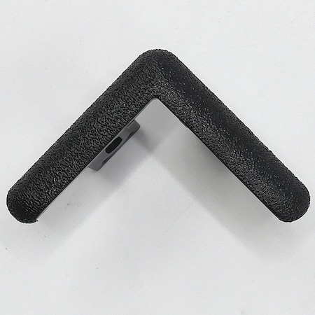 End Cap, Black, PETG, 2 in Leg W MPN:SSM20CAP108N