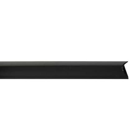 Corner Cover, PETG, Black, 10 ft L MPN:WC40OS108N