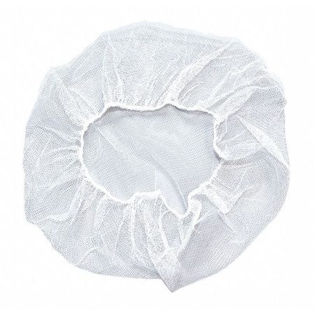 Nylon Hairnet, White, 28