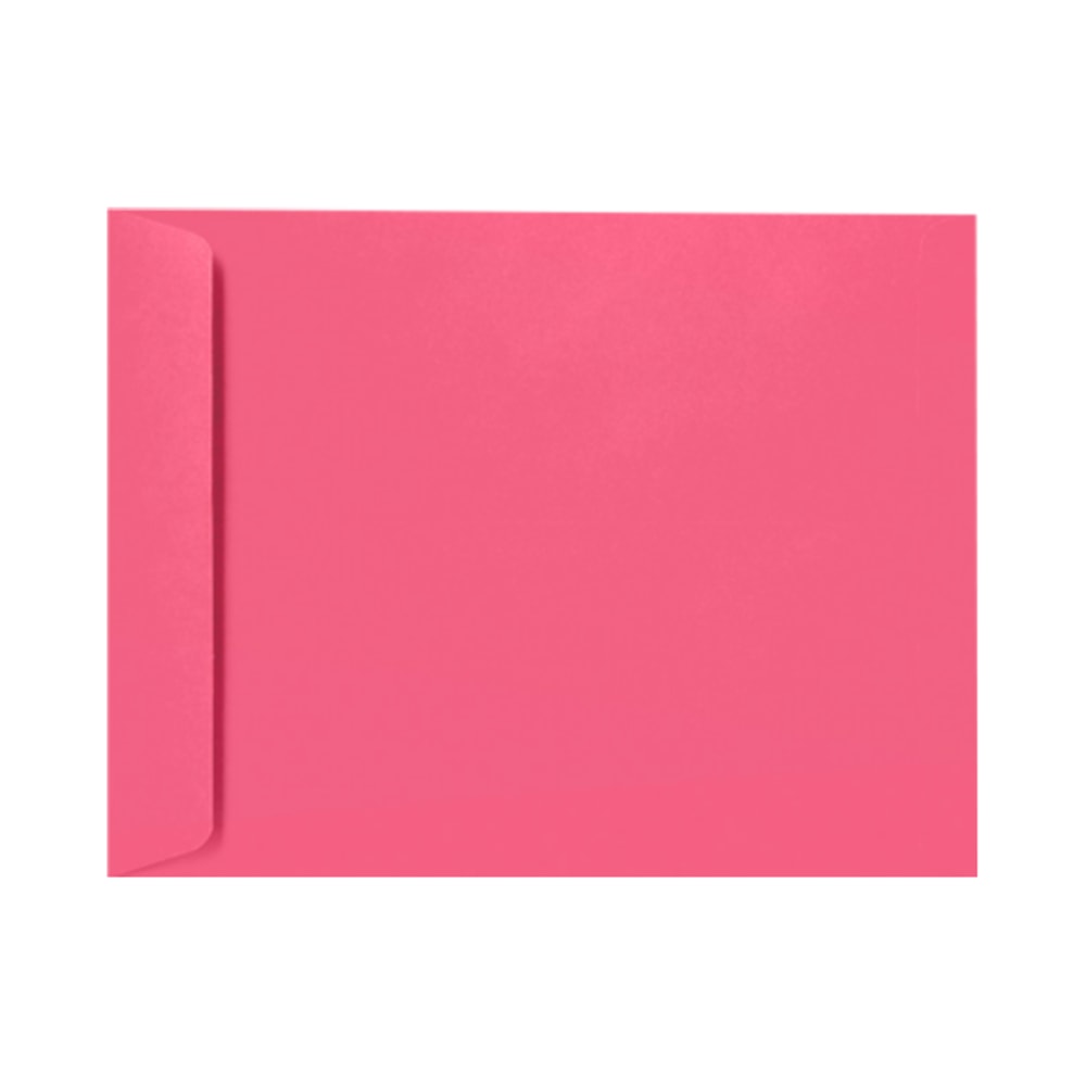 LUX Open-End Envelopes, 6in x 9in, Peel & Press Closure, Magenta Pink, Pack Of 50 MPN:EX1644-10-50