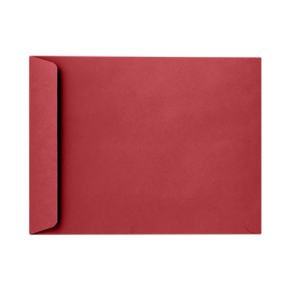LUX Open-End Envelopes, 6in x 9in, Peel & Press Closure, Ruby Red, Pack Of 500 MPN:EX1644-18-500