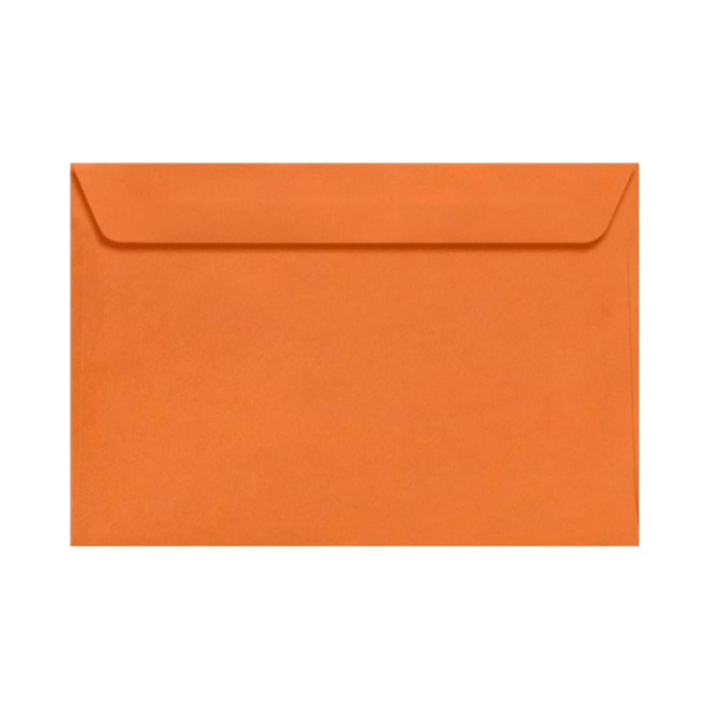 LUX Booklet 6in x 9in Envelopes, Gummed Seal, Mandarin Orange, Pack Of 1, 000 MPN:EX4820-11-1M