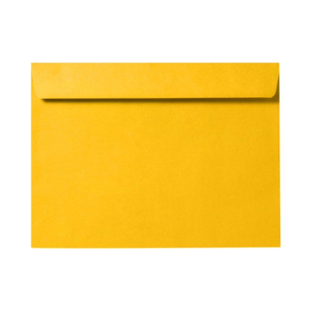 LUX Booklet 6in x 9in Envelopes, Gummed Seal, Sunflower Yellow, Pack Of 500 MPN:EX4820-12-500