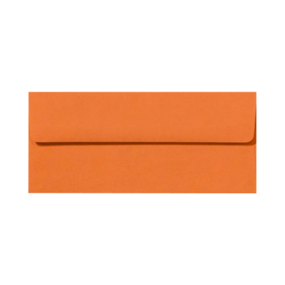 LUX #10 Envelopes, Peel & Press Closure, Mandarin Orange, Pack Of 250 MPN:EX4860-11-250