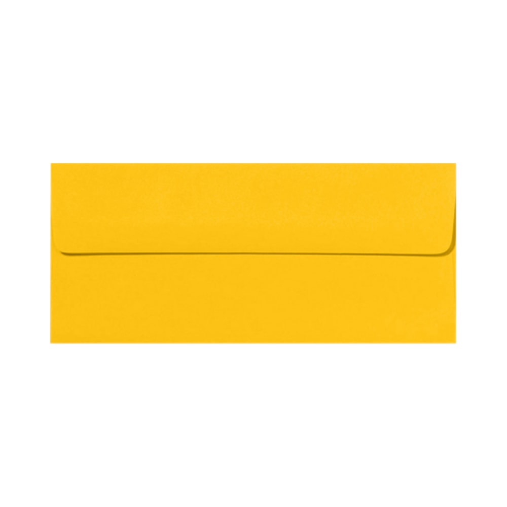 LUX #10 Envelopes, Peel & Press Closure, Sunflower Yellow, Pack Of 250 MPN:EX4860-12-250