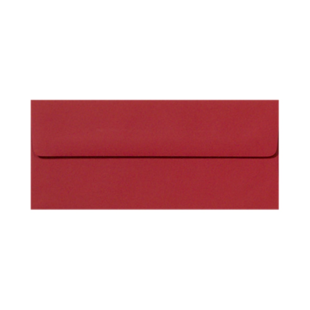 LUX #10 Envelopes, Peel & Press Closure, Ruby Red, Pack Of 250 MPN:EX4860-18-250