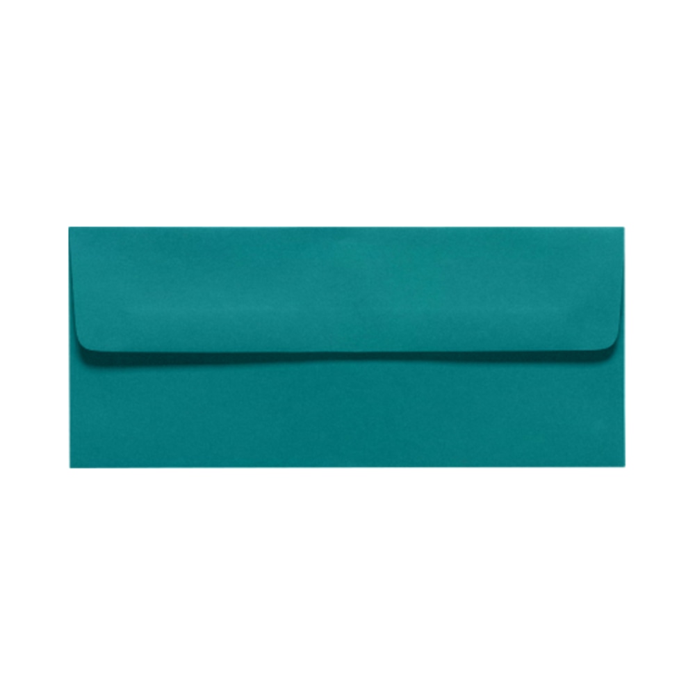 LUX #10 Envelopes, Peel & Press Closure, Teal, Pack Of 500 MPN:EX4860-25-500