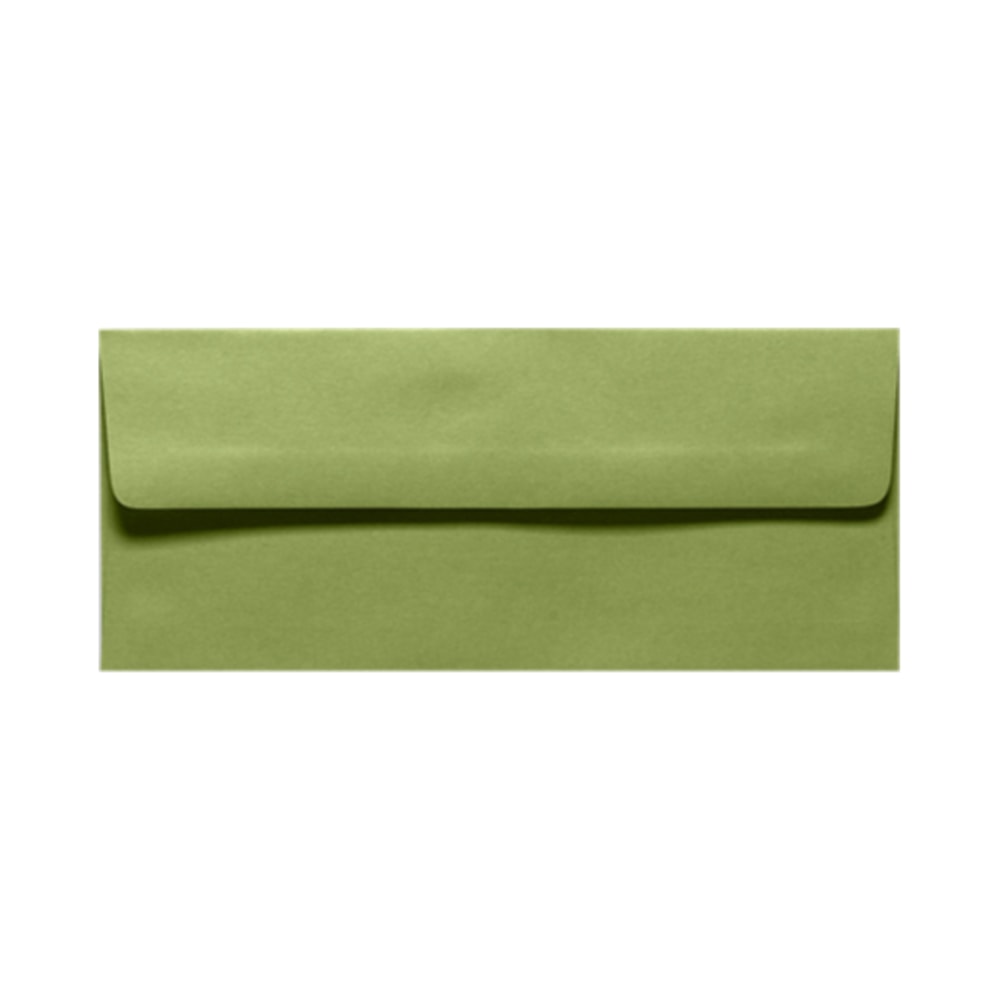 LUX #10 Envelopes, Peel & Press Closure, Avocado Green, Pack Of 500 MPN:EX4860-27-500