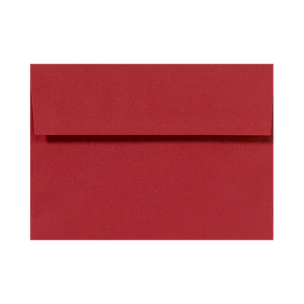 LUX Invitation Envelopes, A2, Peel & Press Closure, Ruby Red, Pack Of 1, 000 MPN:EX4870-18-1M