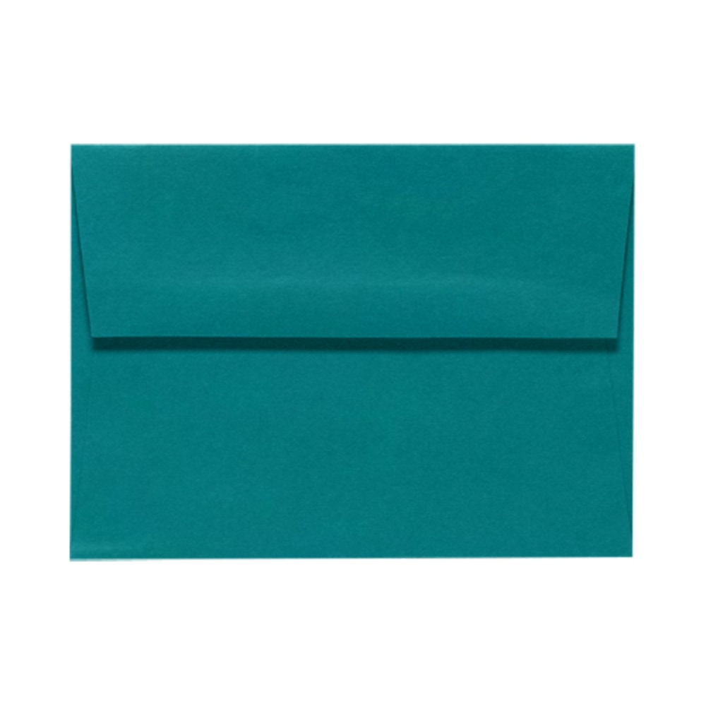 LUX Invitation Envelopes, A2, Peel & Press Closure, Teal, Pack Of 50 MPN:EX4870-25-50