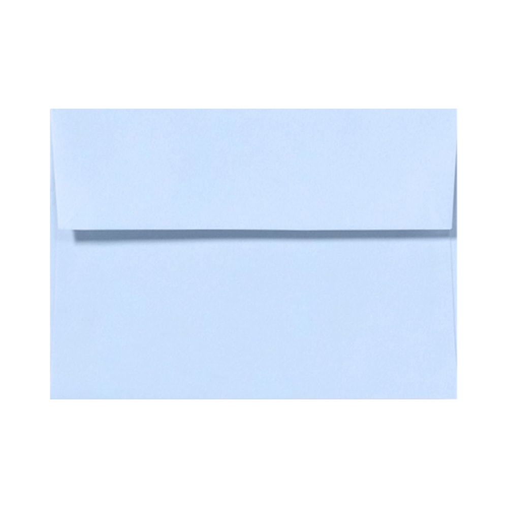 LUX Invitation Envelopes, A6, Peel & Press Closure, Baby Blue, Pack Of 50 MPN:EX4875-13-50