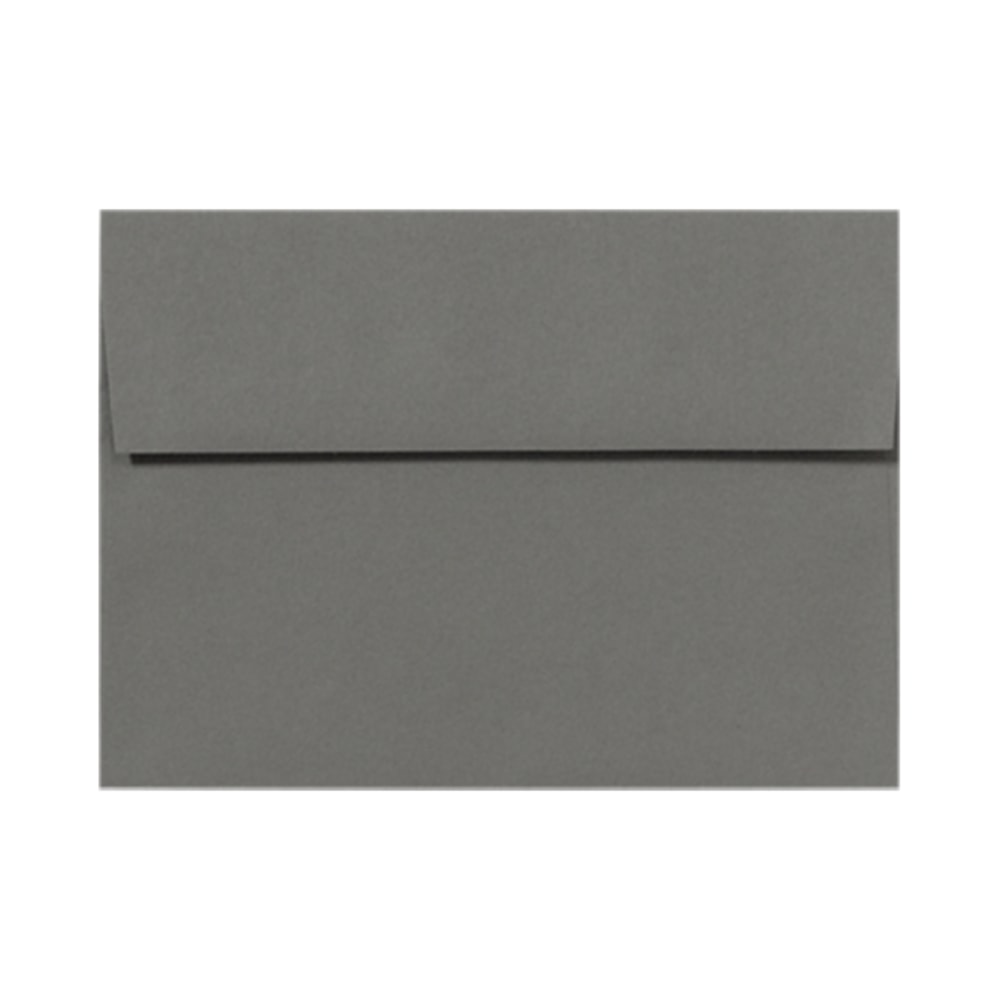 LUX Invitation Envelopes, A6, Peel & Press Closure, Smoke Gray, Pack Of 50 MPN:EX4875-22-50