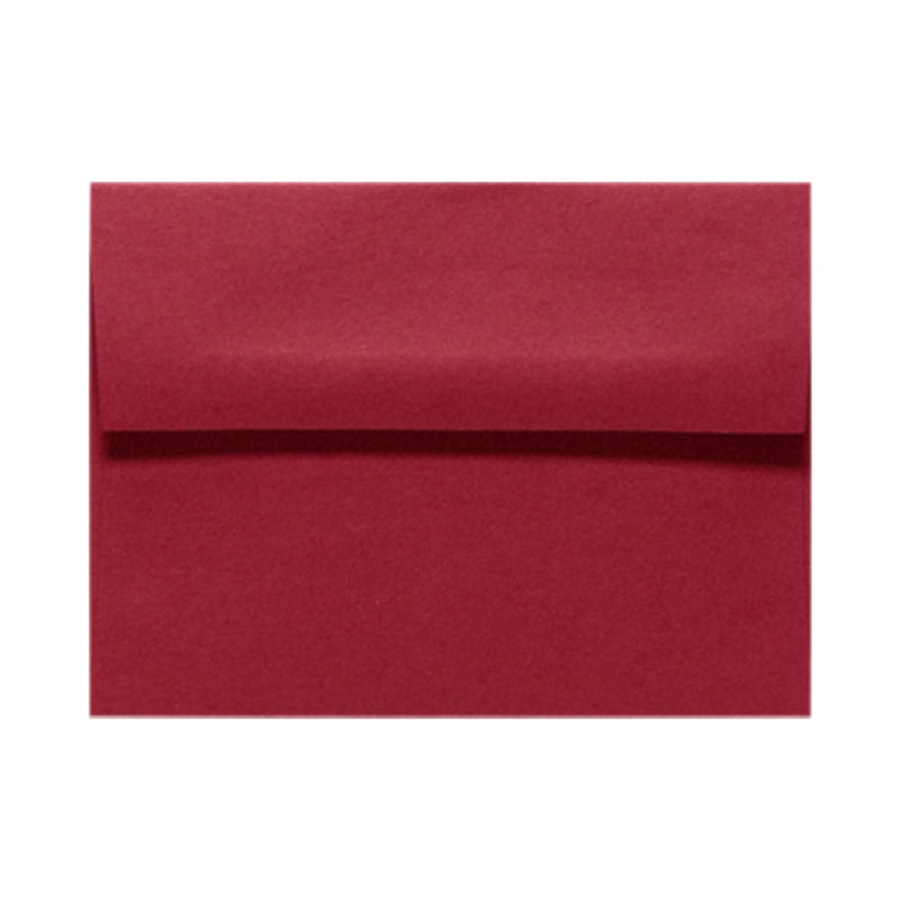 LUX Invitation Envelopes, A6, Peel & Press Closure, Garnet Red, Pack Of 500 MPN:EX4875-26-500